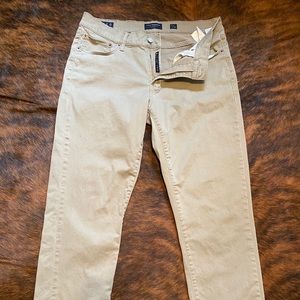 410 Lucky Brand jeans khaki athletic slim 34/32